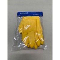 Loquol Short Yellow Kitchen Washing Gloves - Durable and Comfortable Gloves for Everyday Cleaning