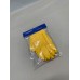 Loquol Short Yellow Kitchen Washing Gloves - Durable and Comfortable Gloves for Everyday Cleaning